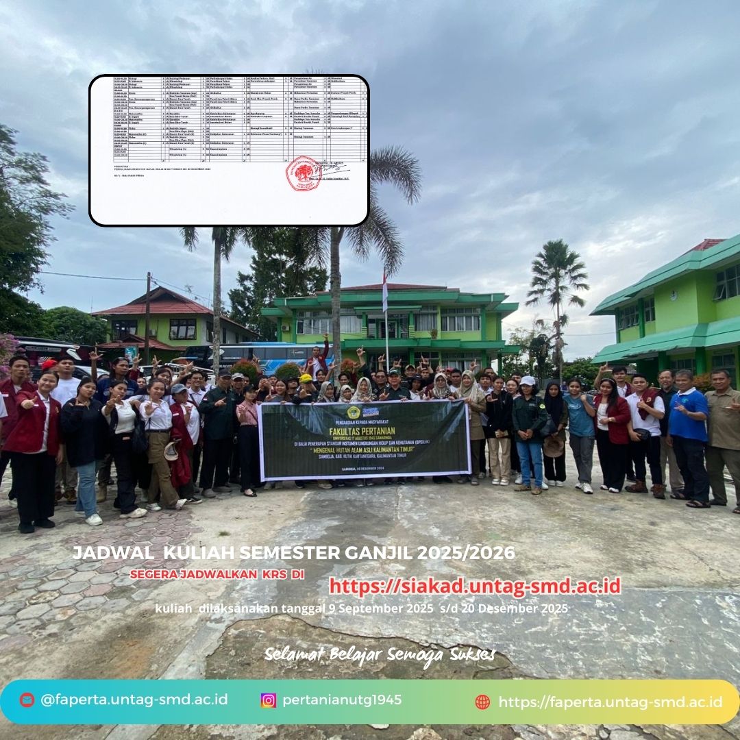 Jadwal Kuliah Ganjil 2025 Kht